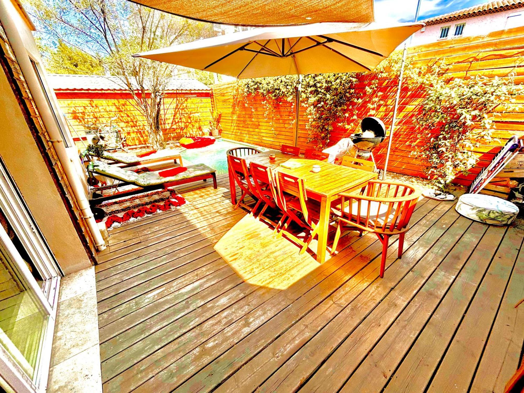 Maison Avec Piscine Et Jacuzzi Proche Des Plages ツーロン エクステリア 写真